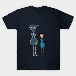 a boy and his shadow T-Shirt